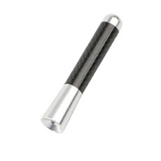 [주주파츠몰] 차량용 미니 카본 안테나 익스테리어 튜닝 교체형 용품 모음 호환 용품, 은색8cm