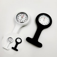 옷핀 시계 목욕탕시계 기능성시계, 블랙
