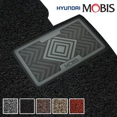 현대모비스 23mm 확장형 자동차 코일매트 G80 G70 G90 GV60 GV70 GV80전용 차량용 카매트, 그레이, 올뉴G80 4륜[20.4~]