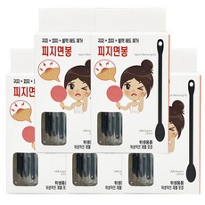 피지 귀지 블랙헤드 압출 순면 면봉, 30개입, 5개