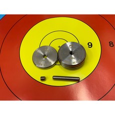 SURPASS 裸弓配重塊，附螺絲，砝碼加重塊，安定桿配重，適用於裸弓、反曲弓、複合弓, 1個, 5/16-24(粗牙),300 g+100 g