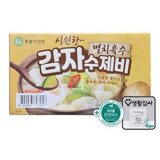 감자수제비 + 천연비누 코스트코, 1개, 1.492kg