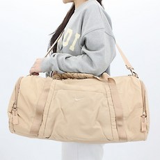 나이키 더플백 공용 크로스백 넉넉한 수납공간 헬스 신발 보관 가능 여행 캐리어 고정 슬리브 트레이닝백, 1개