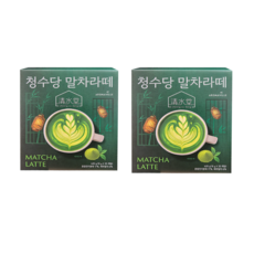 청수당 말차라떼, 18g, 70개입, 1개