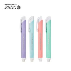 제노 삼각 샤프식 지우개, 2개, 스카이