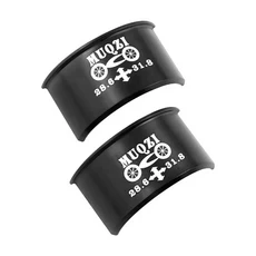 도로 B사이클 직접 /잠금 전면 변속기 클램핑 링 스틸/Al/카본 프레임 28.6/31.8/34.9mm 어댑터 스위치 스, 02 black 28.6-34.9mm, 1개