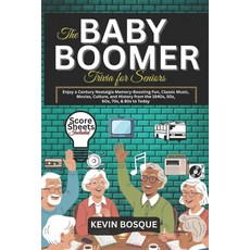 (英文圖書)The Baby Boomer Trivia for seniors: Enjoy a Century Nostalgia Memory-Boosting Fu... 平裝版, Independently Published, 英文