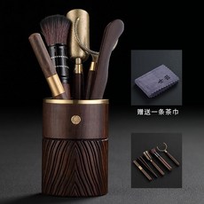 實木六君子套裝 茶具配件, 1個, 太和黑檀木套裝（A款）
