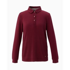 [정상가 139 000] CPX 여성 골지 주름 카라 긴팔 티셔츠_MGWALWF8301