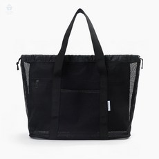 다소니디자인 블랙 메쉬 가방 목욕 수영 샤워백 대 운동복가방