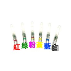 彩色LED釣魚燈 (紅 綠 粉 黃 藍 白), 綠色, 1個, 無
