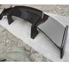 BMW 범용 테일 150CM ABS GT 스타일 카본 룩 리어 윙 F32 M2 G42, 02 ABS Glossy Black