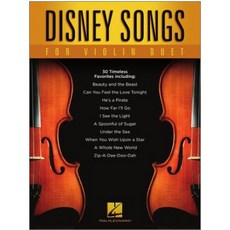Disney 迪士尼 小提琴二重奏譜 - 冰雪奇緣 獅子王, 1個