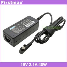 19V Power Supply 2.1A 40W Laptop Adapter for MSI PS42 8MO MS-14B3 SliderBook S20 4M 0M MS-1161 S30 S, 05 NO AC Cable, 1개