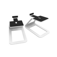 Kanto SE4 書架喇叭腳架 桌面喇叭架 可調角度, 白色