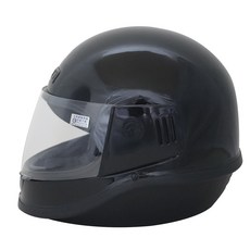 摩托車頭盔，輕巧通風安全防護，多色可選, 黑色