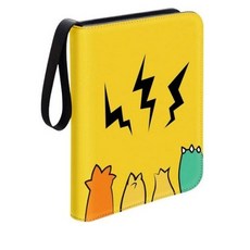 卡片書冊相冊收藏活頁夾+400張收納內頁, 黃色怪物