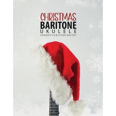 (영문도서) Baritone Ukulele Christmas Fingerstyle Chord Melody Paperback, Blinky Publishing, English, 9781958192177