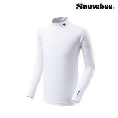 Snowbee Golf 高爾夫保暖長袖合身衣, 白色,M, 1個