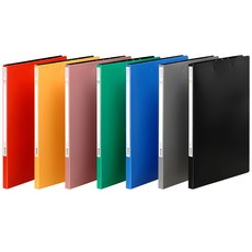 문화 PP레버화일 A4 F430-7 (상철), 적색, 1개