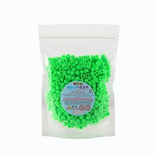 mytoys 디폼블럭 8mm 1010개 리필팩 39색상_도안집 증정, # 1010개 02.연녹색