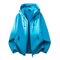 男款連帽圓領夾克 防風防水衝鋒衣外套