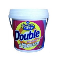 Bovoa's 保瓦士 去漬霸 去漬粉 洗衣粉 活氧酵素 萬用去污 衣服清潔劑, 1個, 1L