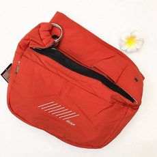 강아지 슬링백 외출 밀착 캐리 외출 가방 지퍼 심슨 반려견 반려묘 안심 이동, A. 오렌지
