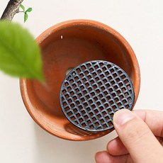원형 화분 깔망 배수망, 배수망 4.5cm, 1개