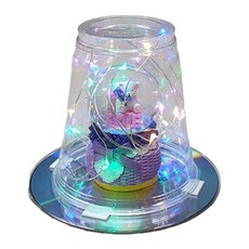 창작미술 곰돌이 LED 나만의 조명등 조립키트 5인용/ 방과후 홈스쿨링 학교기관 LED등, 1세트