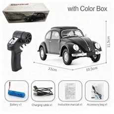 1/16 비틀 RC카 클래식 등반 모델, Black Color box