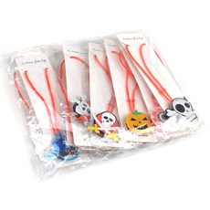 萬聖節發光果凍項鍊7件組, 隨機出貨, 12個