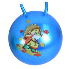 어린이집 타고노는 가성비 에어 점핑공 안전한 놀이장난감, 파랑