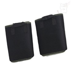 무지스토어 베란다 텃밭 대형 부직포 화분 2p세트 40x30cm 블랙 그린 분갈이화분