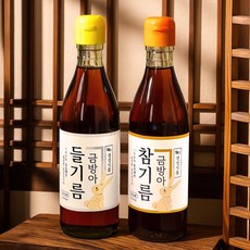 금방아 통참깨100% 저온압착 참기름, 1개, 단일, 350ml