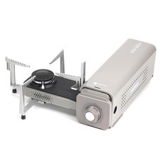 Mit Fivestar 貨櫃造型瓦斯爐 MIT-E11 + 便攜式布袋, 1個, 暖灰色