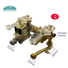 Midea VATTI Vanward 가스 온수기 교체용 연결 밸브 액세서리, 02 2