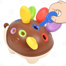 유아 숫자공부 장난감 아기 색깔맞추기 퍼즐끼우기
