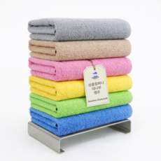 상품컴퍼니 대나무행주 색상별 천연대나무섬유, 10개, 분홍색