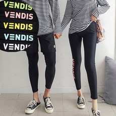 VERAF 亮點Logo情侶款防水緊身褲海邊褲