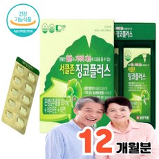 징코 빌로바 은행잎 추출물 영양제 ginkgo 기억력 인지력 개선 도움 비타민e 아연, 120정, 3박스