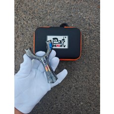 鈦合金 彈弓 雕刻 圓頭 成年人專用 弓高112mm, 如圖所示, 1個