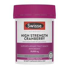 Swisse Ultiboost高濃度蔓越莓軟膠囊, 90片, 1個