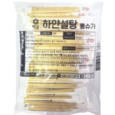 백설 하얀설탕 롱슈가 5g, 100개