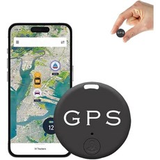 자동차 차량 추적 분실 방지 로케이터 차량용 미니 GPS 트래커 시스템 블루투스 용 추적기, Bla, 1개