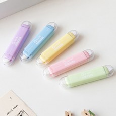 문구풀 듀얼 수정 풀테이프 접착제, 듀얼수정풀테이프 연두