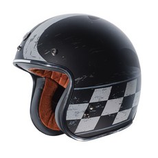 TORC T50 美式復古四分之三安全帽 CHAMP 消光黑 進口 T-50