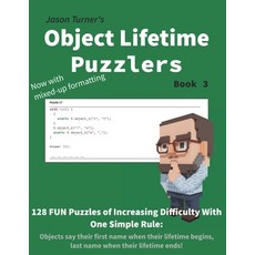 (영문도서) Object Lifetime Puzzlers - Book 3: 128 FUN Puzzles Paperback, Independently Published, English, 9798817265606