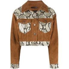 쥬세페자노티 스네이크 패널 재킷