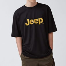 [오늘출발/국내매장판] 지프 JEEP 빅로고 남녀공용 반팔티셔츠 3BEAN